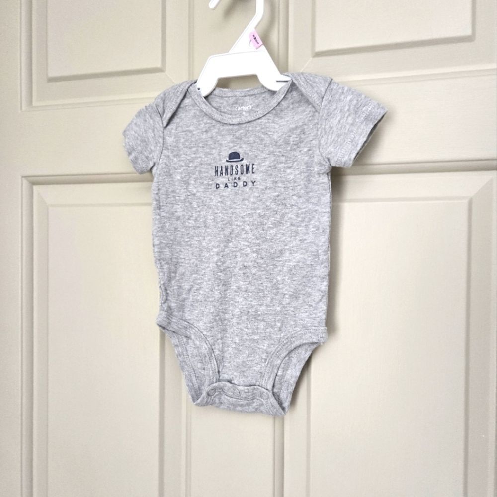 5/$10 Carters short sleeve onesie
